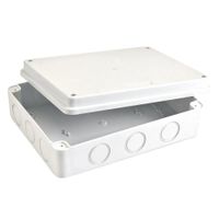 CAJA DE PASE 300X300X80 DE PVC