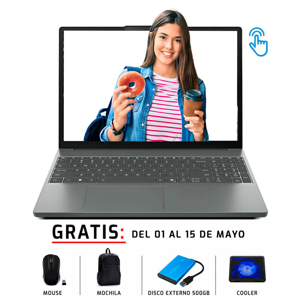 Laptops LENOVO SLIM 3  15.3 Core i5 13420H 16GB LPDDR5 M.2 500GB