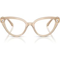 SWAROVSKI MONTURA SK2028 51 MM MUJER | MILKY BEIGE/DEMO LENS
