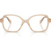 SWAROVSKI MONTURA CUADRADO SK2063 56 MM MUJER | MILKY BEIGE/DEMO LENS