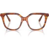 SWAROVSKI MONTURA CUADRADO SK2059 51 MM MUJER | STRIPED HAVANA/DEMO LENS