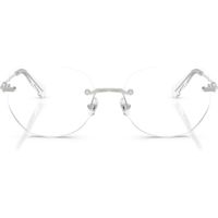 SWAROVSKI MONTURA SK1038 56 MM MUJER | SILVER/DEMO LENS