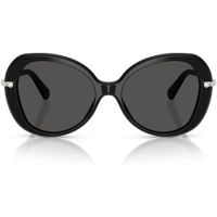 SWAROVSKI MONTURA SK6059F 55 MM MUJER | BLACK/DARK GREY