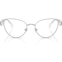 SWAROVSKI MONTURA SK1024 53 MM MUJER | SILVER/DEMO LENS