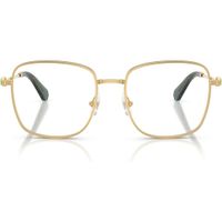 SWAROVSKI MONTURA CUADRADO SK1036 53 MM MUJER | GOLD/GREEN/DEMO LENS