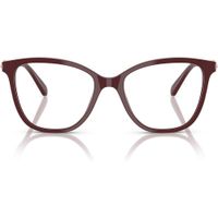 SWAROVSKI MONTURA CUADRADO SK2020 54 MM MUJER | BURGUNDY/DEMO LENS