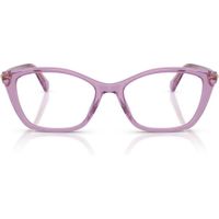 SWAROVSKI MONTURA CUADRADO SK2065 54 MM MUJER | TRANSPARENT AMETHYST/DEMO LENS