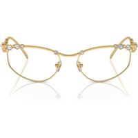 SWAROVSKI MONTURA SK1015 55 MM MUJER | GOLD/DEMO LENS