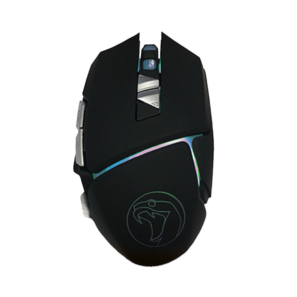 MOUSE GAMER IMEXX PHYTON IME-27295 RGB 7200 DPI 7 BOTONES USB NEGRO