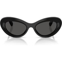 SWAROVSKI MONTURA SK6061U 51 MM MUJER | BLACK/SILVER/DARK GREY