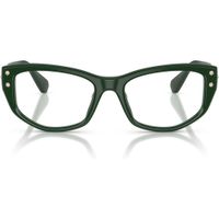 SWAROVSKI MONTURA CUADRADO SK2062U 52 MM MUJER | DARK GREEN/DEMO LENS