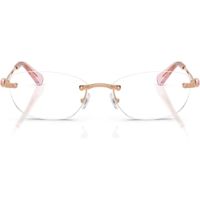 SWAROVSKI MONTURA OVAL SK1037 56 MM MUJER | ROSE GOLD/DEMO LENS