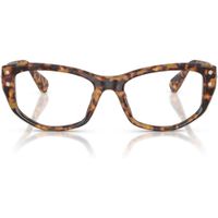 SWAROVSKI MONTURA CUADRADO SK2062U 54 MM MUJER | LIGHT HAVANA/DEMO LENS
