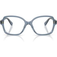 SWAROVSKI MONTURA CUADRADO SK2063 54 MM MUJER | MILKY LIGHT BLUE/DEMO LENS