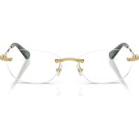 SWAROVSKI MONTURA OVAL SK1037 54 MM MUJER | GOLD/DEMO LENS