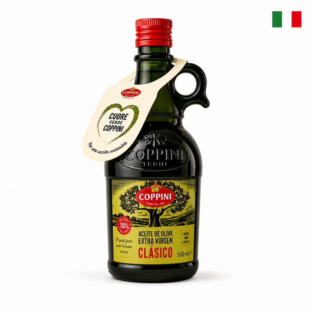Aceite de Oliva Extra Virgen Coppini Clásico  500 ml - Italiano Premium