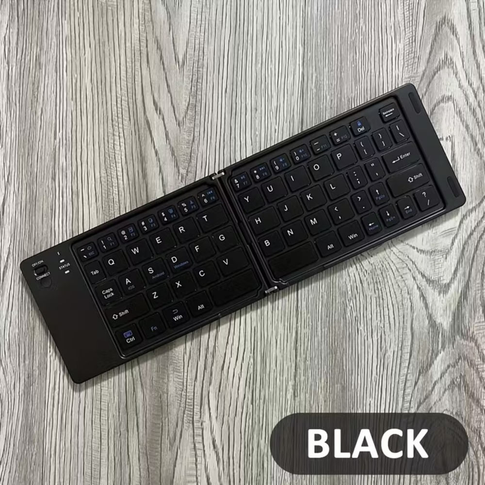 TECLADO INALAMBRICO PLEGABLE ULTRA DELGADO -RECARGABLE