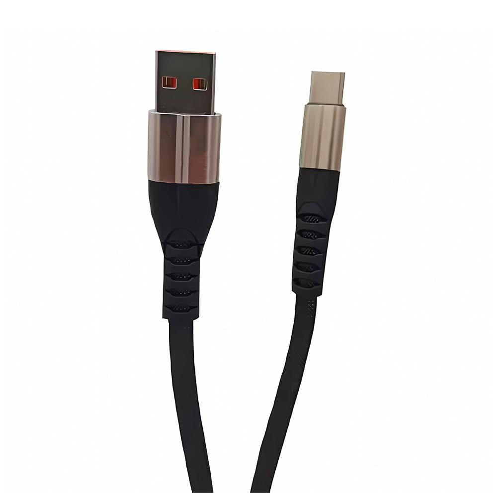 Cable BC-025t con Entrada USB-C de 120cm Negro