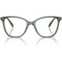 SWAROVSKI MONTURA CUADRADO SK2020 52 MM MUJER | TRANSPARENT GREEN/DEMO LENS