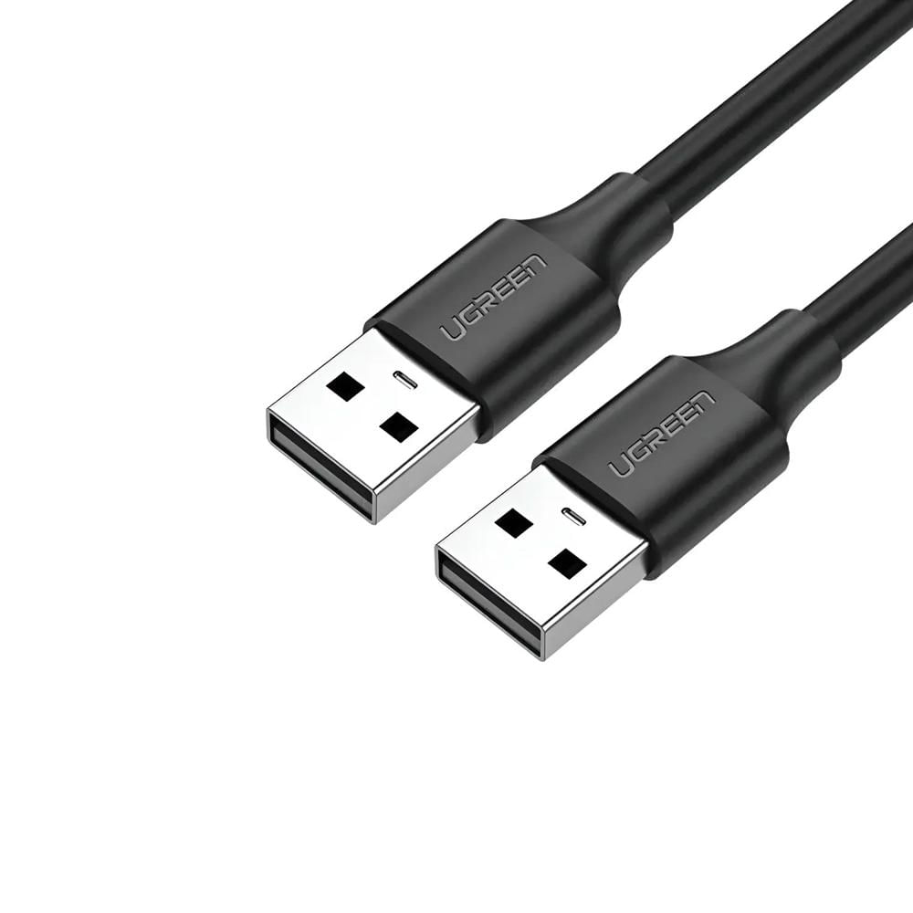 Cable USB 2.0 Ugreen Tipo A a Tipo A Macho 1M Negro US102-10309