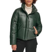 Casaca LEVI'S Puffer Mujer Cuero - Verde Oscuro