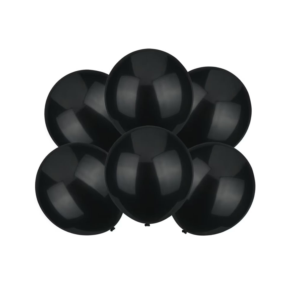 DIA DEL PADRE - Globos de Latex – Set de 18pzs - Color NEGRO