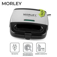 Wafflera eléctrica Morley WAF 433 750 Watts