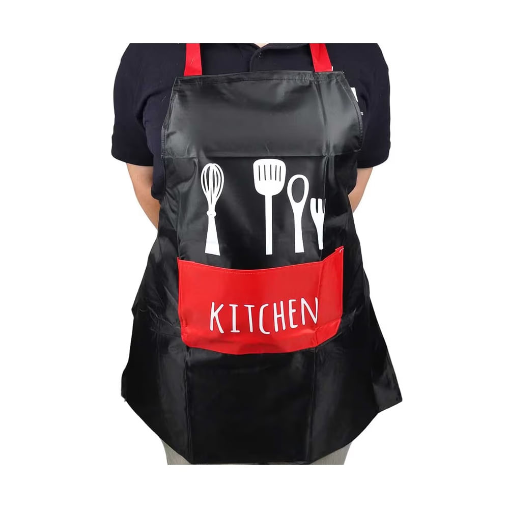 DIA DEL PADRE - Delantal de cocina de poliester multicolor