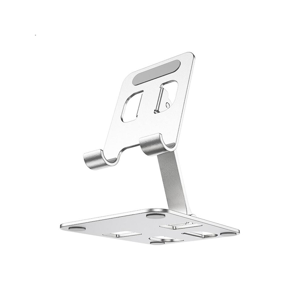 Soporte de Escritorio Hoco Metálico Plegable para Celular y Tablet Plata DH14