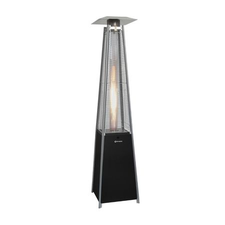 Estufa Calentador de Patio Imaco PHP1300 en Acero Negro