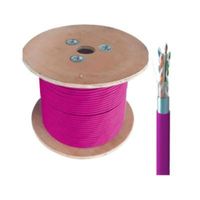 CABLE DE RED SATRA F/UTP CAT6A 305MTS 23AWG VIOLETA