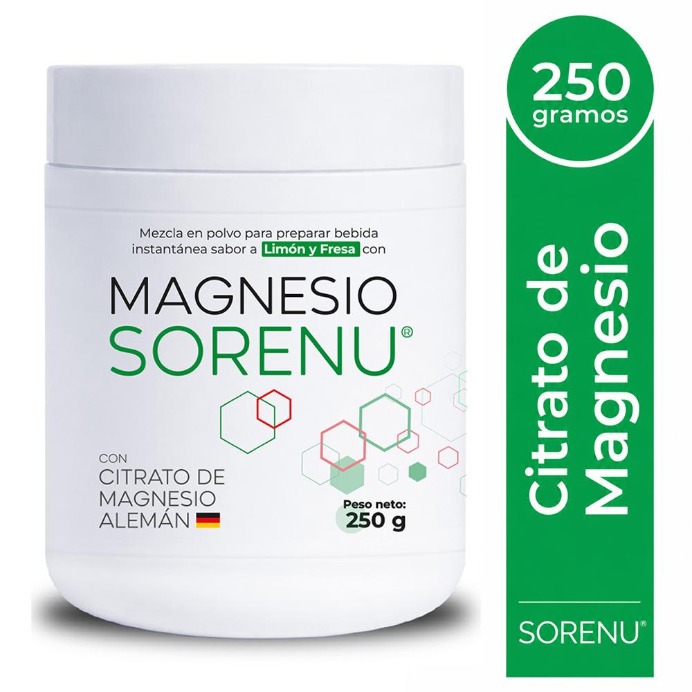 Citrato de Magnesio Alemán SORENU Efervescente 250 g