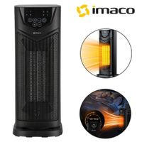 Termoventilador Imaco ITC2000 2000W con control remoto Negro