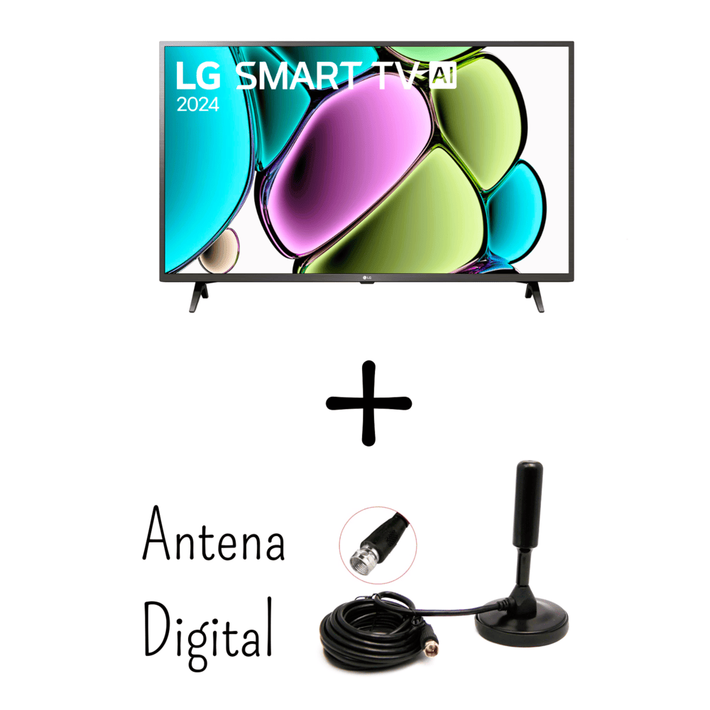Televisor LG 43 Pulgadas FHD WebOS ThinQ 43LR6000PSA - Antena Digital