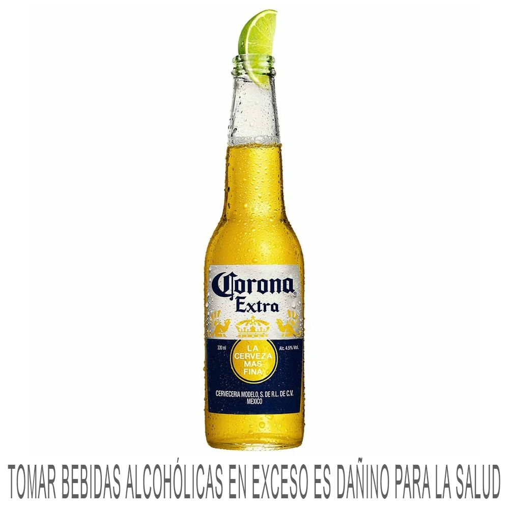Cerveza CORONA Extra Botella 330ml