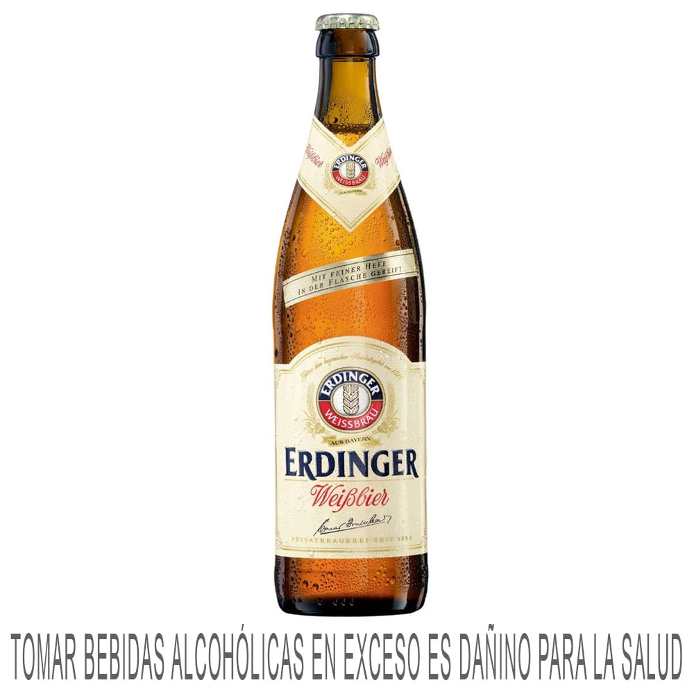 Cerveza ERDINGER Weissbier Botella 500ml