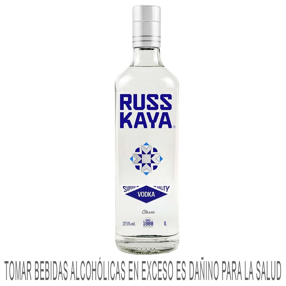 Vodka RUSSKAYA Botella 1L