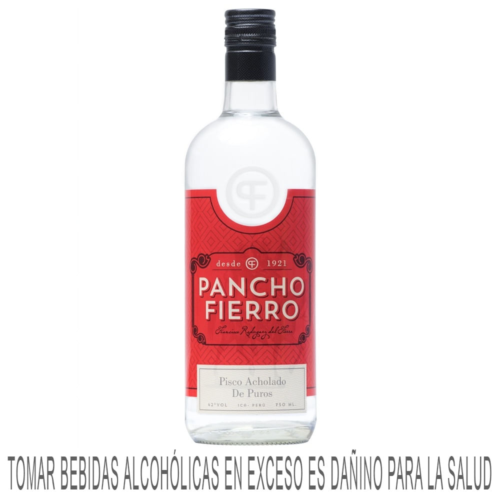 Pisco PANCHO FIERRO Acholado Botella 750ml