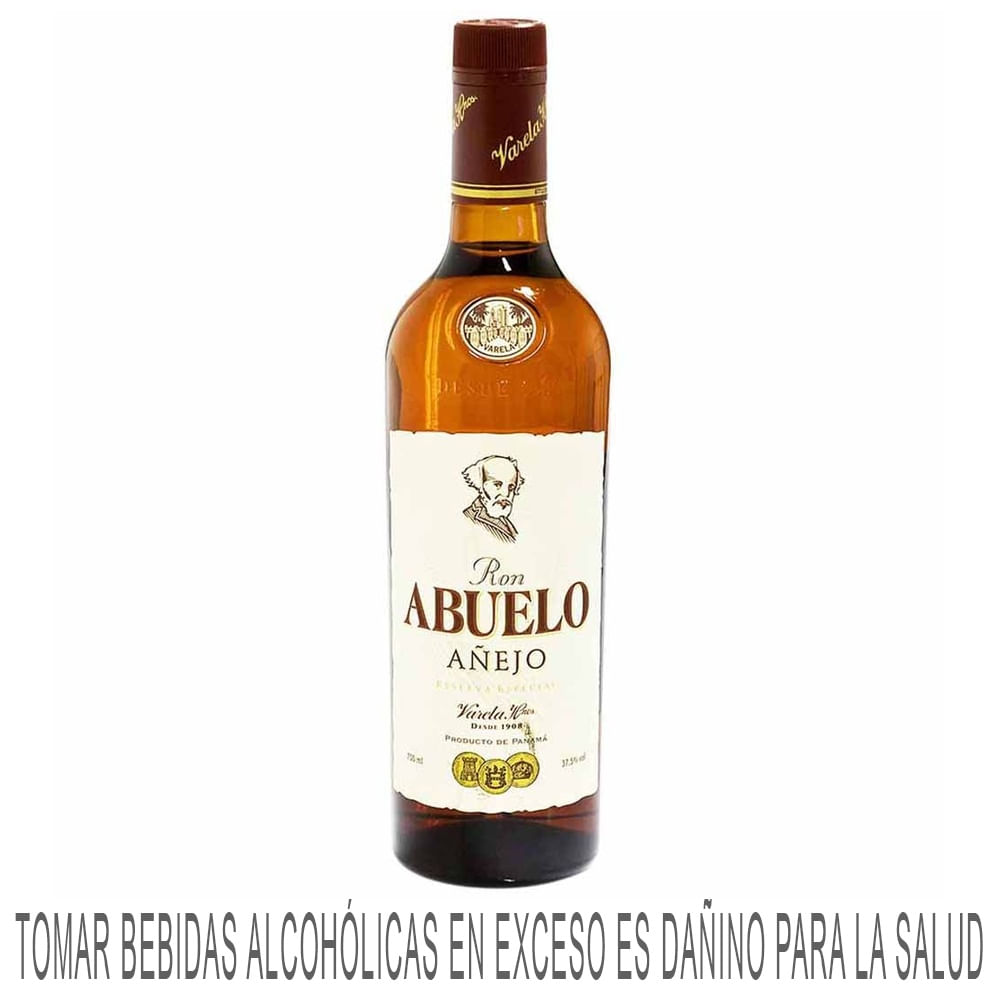 Ron ABUELO Reserva Especial Añejo Botella 750ml