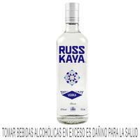 Vodka RUSSKAYA Botella 750ml