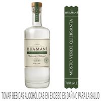 Pisco HUAMANÍ Mosto Verde Quebranta Botella 700ml