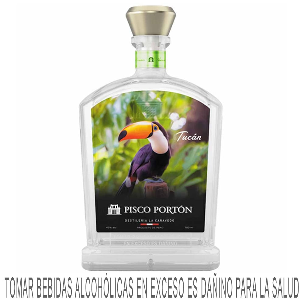 Pisco PORTÓN Italia Botella 750ml