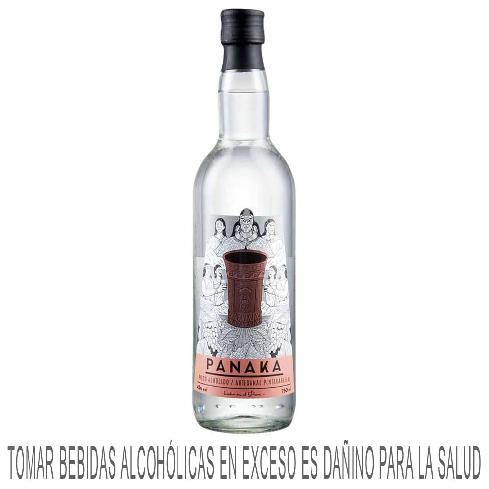Pisco PANAKA Acholado Botella 750ml