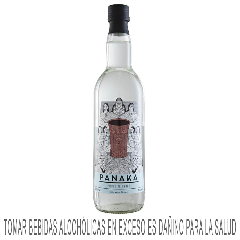 Pisco PANAKA Italia Botella 750ml