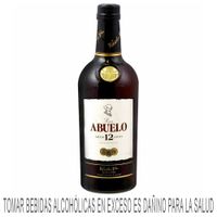 Ron ABUELO Añejo 12 Años Botella 750ml
