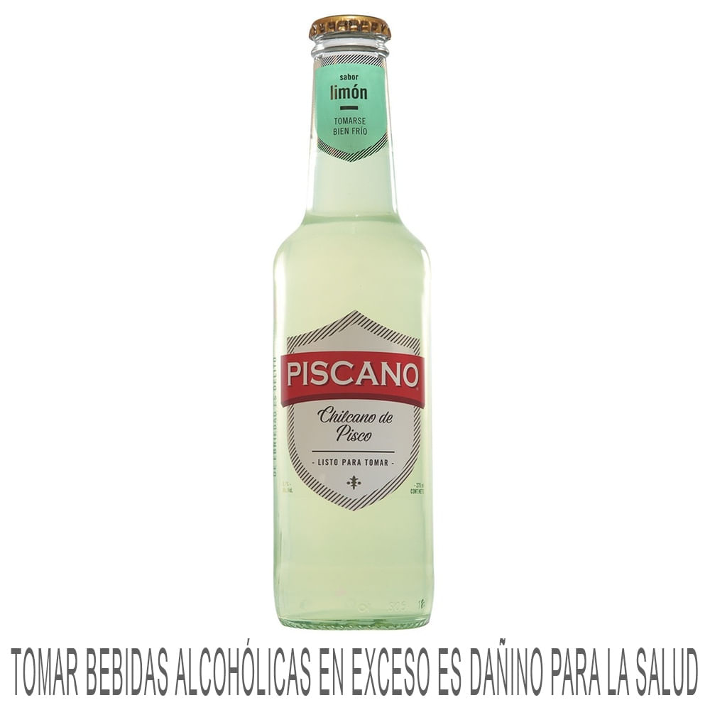 Ready To Drink (RTD) PISCANO Chilcano Limón Botella 275ml