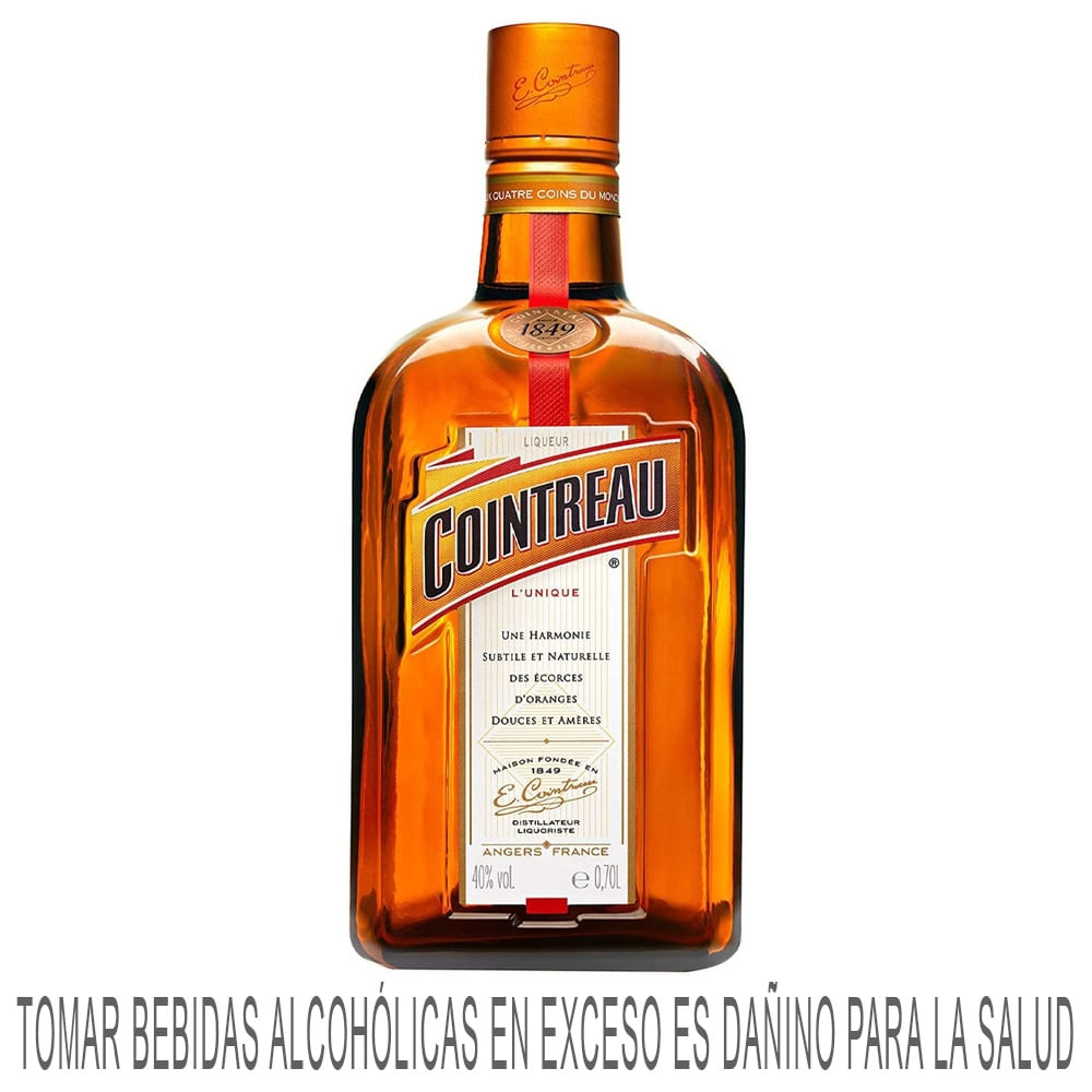 Licor COINTREAU Naranja Botella 750ml