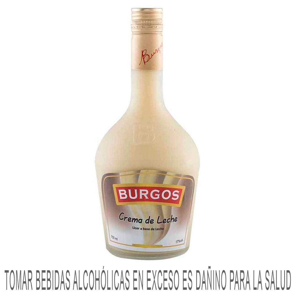 Licor de Crema BURGOS de Leche Botella 750ml