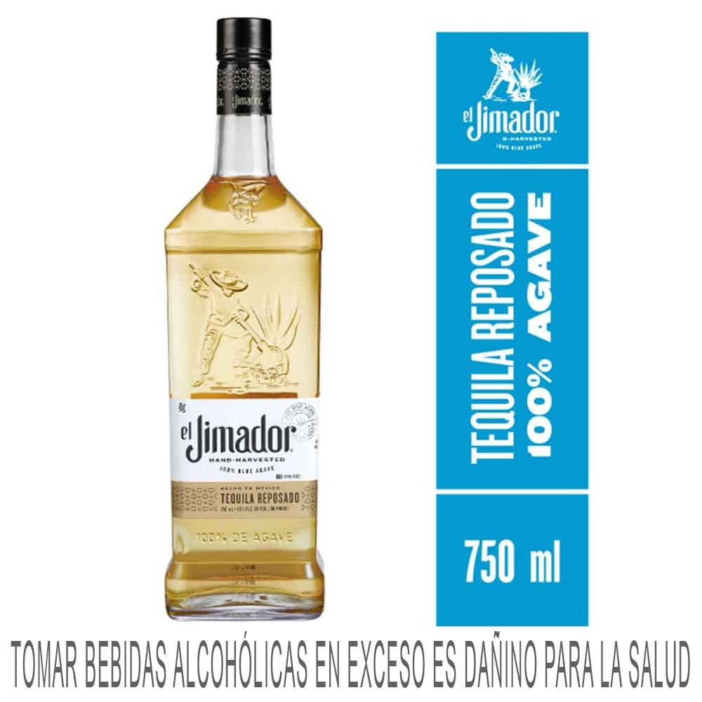 Tequila EL JIMADOR Reposado Botella 750ml