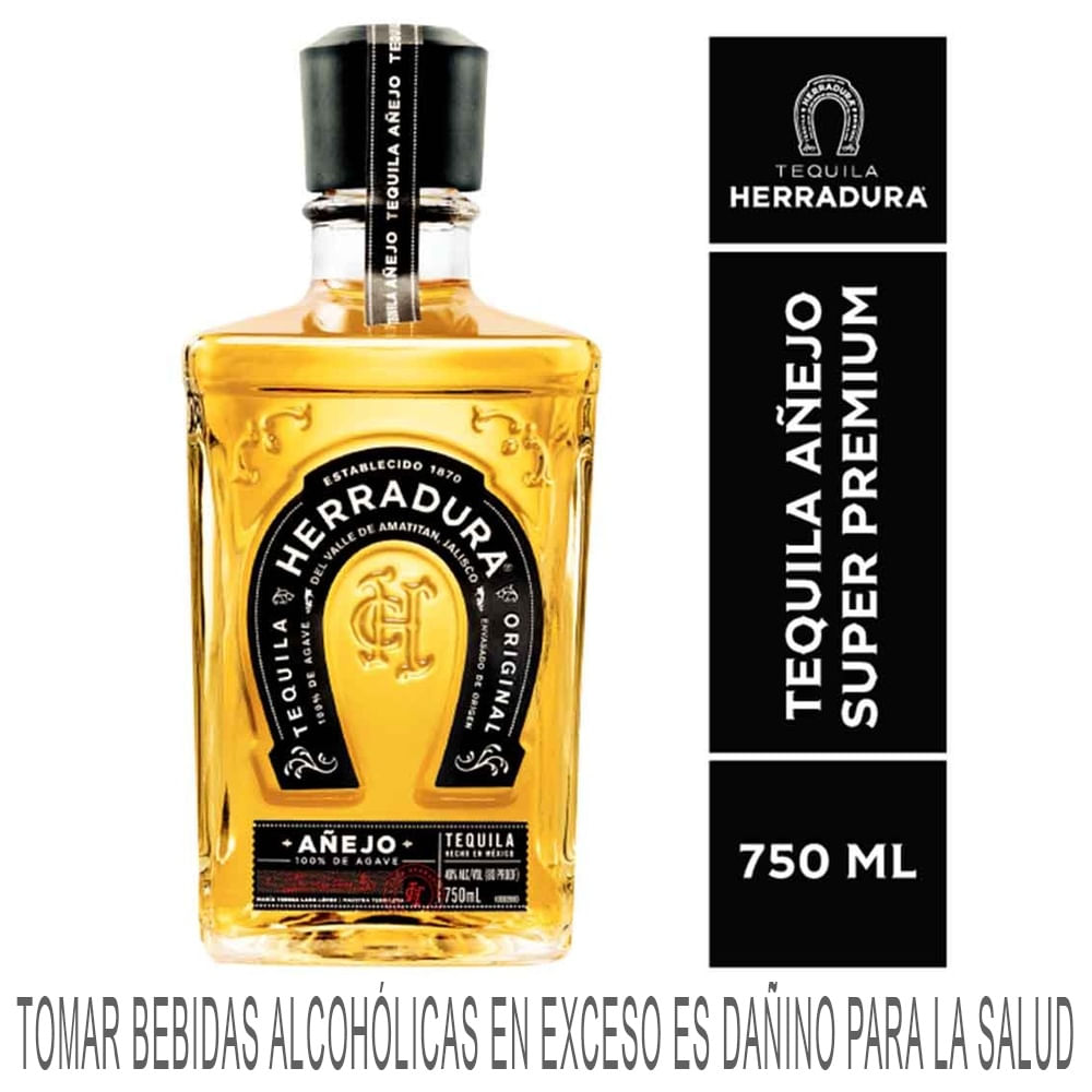 Tequila HERRADURA Añejo Botella 700ml